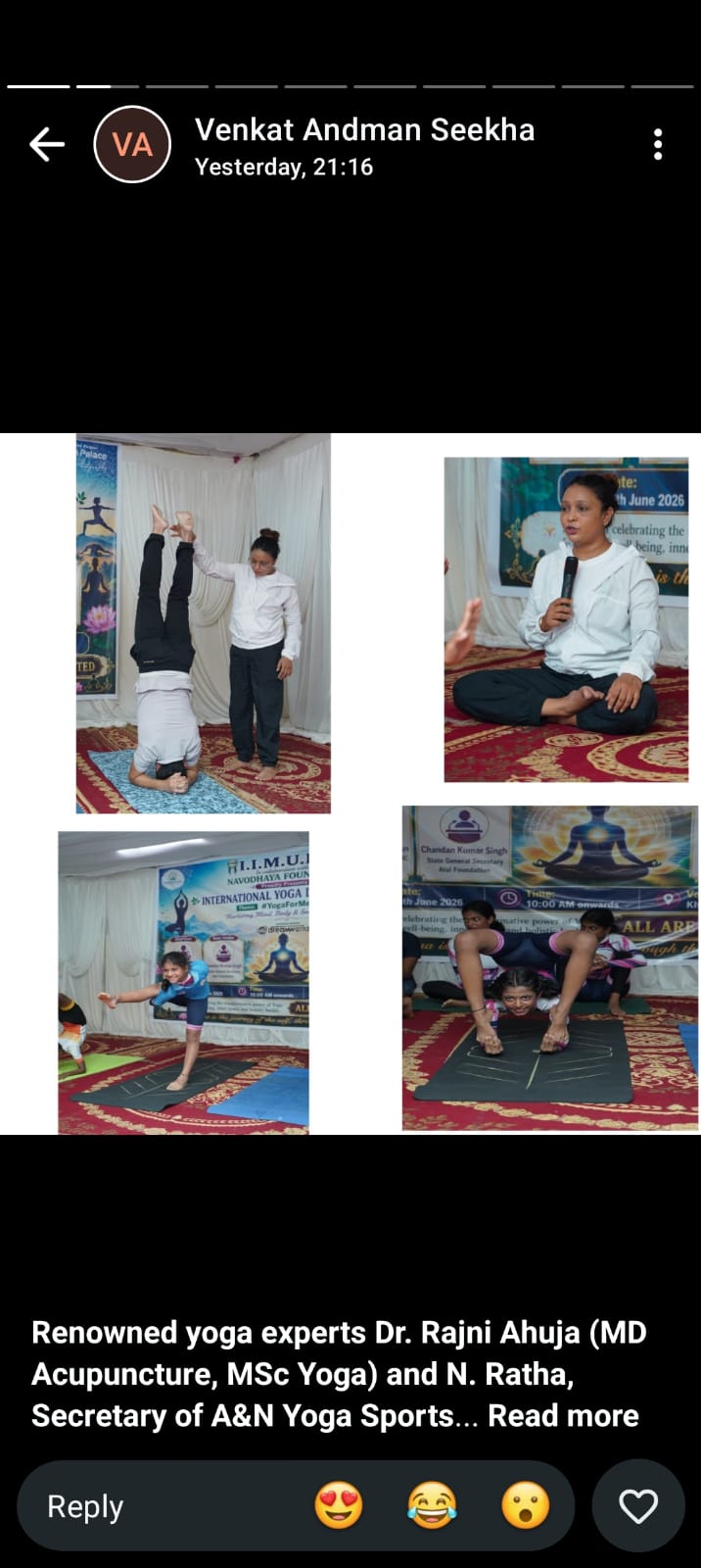 NAVYOGA Session